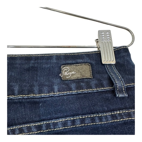 PAIGE Women's Dark Blue Jeans Hidden Hills 29 - Picture 9 of 13